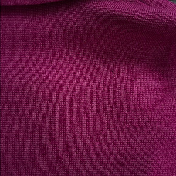 Talbots Women's Vibrant  Berry Cardigan sweater blazer Large - Picture 9 of 10